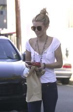 ANNALYNNE MCCORD Out and About in Los Angeles 10/30/2015