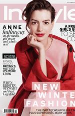 ANNE HATHAWAY in Instyle Magazine, UK December 2015 Issue
