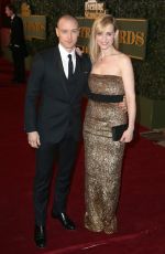 ANNE-MARIE DUFF at Evening Standard Theatre Awards in London 11/22/2015