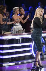 ARIANA GRANDE and MEGHAN TRAINOR at Dancing with the Stars 11/23/2015