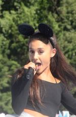 ARIANA GRANDE Performs at Disney Parks