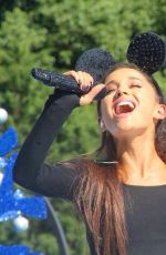 ARIANA GRANDE Performs at Disney Parks