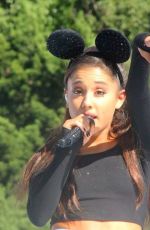 ARIANA GRANDE Performs at Disney Parks