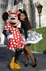 ARIANA GRANDE Performs at Disney Parks