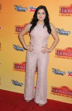 ARIEL WINTER at The Lion Guard: Return of the Roar Premiere in Burbank 11/14/2015