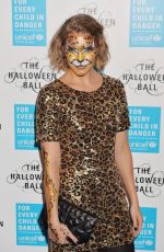 ARIZONA MUSE at 2015 Unicef Halloween Ball at One Mayfair in London  10/29/2015
