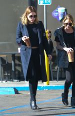 ASHLEY BENSON Leaves Coffee Bean in Los Angeles 11/20/2015
