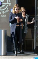 ASHLEY BENSON Leaves Coffee Bean in Los Angeles 11/20/2015