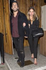 ASHLEY BENSON Leaves The Nice Guy Bar in West Hollywood 11/13/2015
