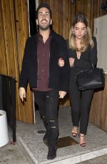ASHLEY BENSON Leaves The Nice Guy Bar in West Hollywood 11/13/2015