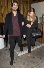 ASHLEY BENSON Leaves The Nice Guy Bar in West Hollywood 11/13/2015