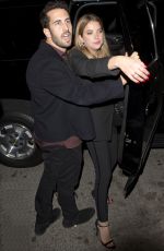 ASHLEY BENSON Leaves The Nice Guy Bar in West Hollywood 11/13/2015