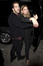 ASHLEY BENSON Leaves The Nice Guy Bar in West Hollywood 11/13/2015