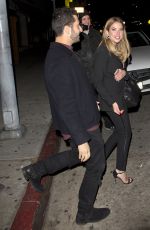 ASHLEY BENSON Leaves The Nice Guy Bar in West Hollywood 11/13/2015