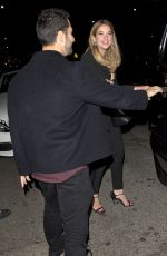 ASHLEY BENSON Leaves The Nice Guy Bar in West Hollywood 11/13/2015