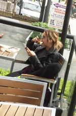 ASHLEY BENSON Ou and About in West Hollywood 11/02/2015