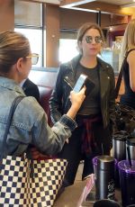 ASHLEY BENSON Ou and About in West Hollywood 11/02/2015