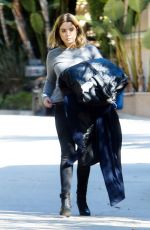 ASHLEY BENSON Out and About in Los Angeles 11/11/2015