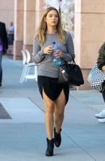 ASHLEY BENSON Out and About in Los Angeles 11/11/2015
