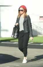 ASHLEY TISDALE Arrives at Urban Outfitters in Los Angeles 11/15/2015