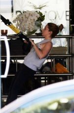 ASHLEY TISDALE Work Out at a Gym 11/23/2015