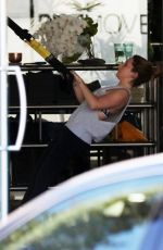 ASHLEY TISDALE Work Out at a Gym 11/23/2015