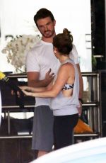 ASHLEY TISDALE Work Out at a Gym 11/23/2015