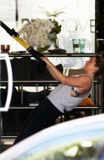 ASHLEY TISDALE Work Out at a Gym 11/23/2015