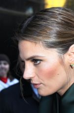 ATANA KATIC Arrives at Good Morning America Studios in New York 11/10/2015