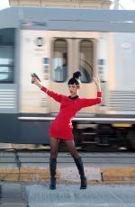 BAI LING as a Starfleet Crew Member in Out in Los Angeles 10/31/2015