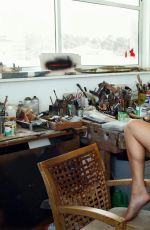 BAR REFAELI on the Set of a Magazine Photoshoot