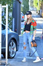 BEHATI PRINSLOO at a Rolls Royce Dealership in Beverly Hills 11/24/2015