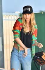 BEHATI PRINSLOO at a Rolls Royce Dealership in Beverly Hills 11/24/2015