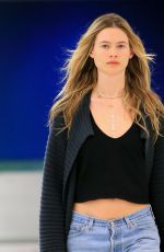 BEHATI PRINSLOO  at JFK Airport in New York 11/02/2015