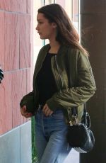 BELLA HADID Arrives at a Studio in Santa Monica 11/25/2015