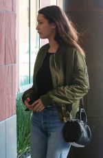 BELLA HADID Arrives at a Studio in Santa Monica 11/25/2015