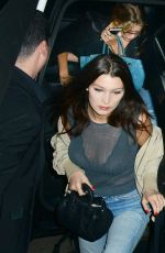 BELLA HADID at The Nice Guy in West Hollywood 11/24/2015
