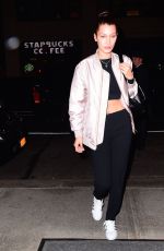 BELLA HADID Night Out in new York 11/09/2015