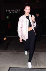 BELLA HADID Night Out in new York 11/09/2015