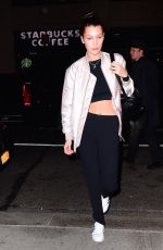 BELLA HADID Night Out in new York 11/09/2015