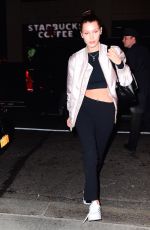 BELLA HADID Night Out in new York 11/09/2015