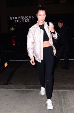 BELLA HADID Night Out in new York 11/09/2015