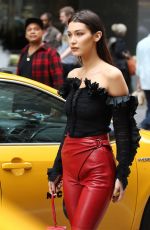 BELLA HADID on the Set of a Photoshoot in New York 11/05/2015