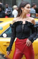 BELLA HADID on the Set of a Photoshoot in New York 11/05/2015