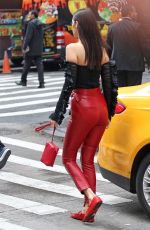 BELLA HADID on the Set of a Photoshoot in New York 11/05/2015