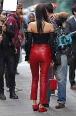 BELLA HADID on the Set of a Photoshoot in New York 11/05/2015