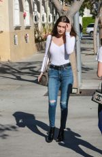 BELLA HADID Out and About in Los Angeles 11/20/2015