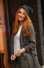 BELLA THORNE at Midnight Sun Film Set in Vancoucer 11/11/2015