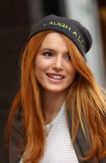BELLA THORNE at Midnight Sun Film Set in Vancoucer 11/11/2015