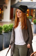 BELLA THORNE at Midnight Sun Film Set in Vancoucer 11/11/2015